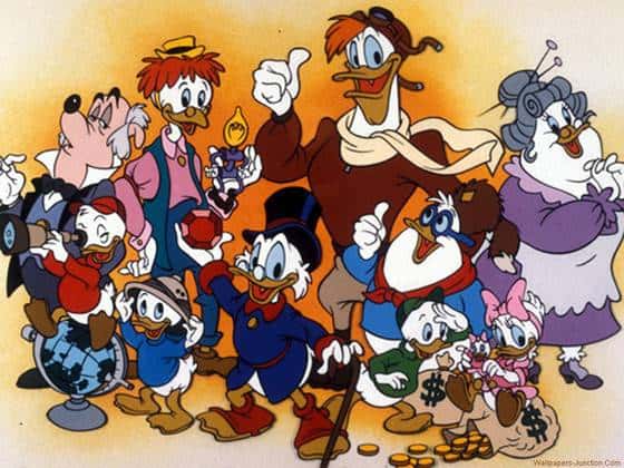 Duck tales characters names