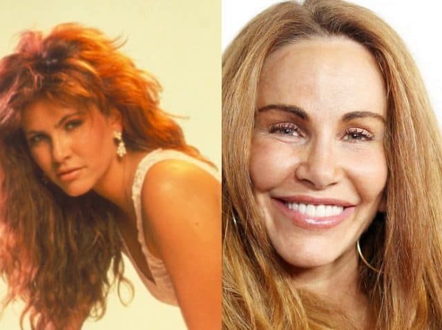 Tawny Kitaen Then and Now