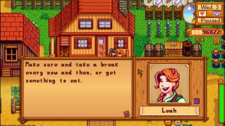 10 Fun Facts You Didn’t Know about Leah from Stardew Valley