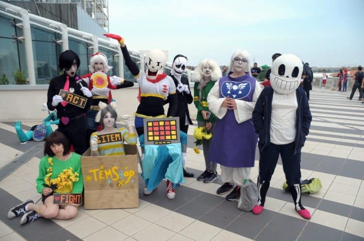 An Interesting Gallery of Undertale Cosplay