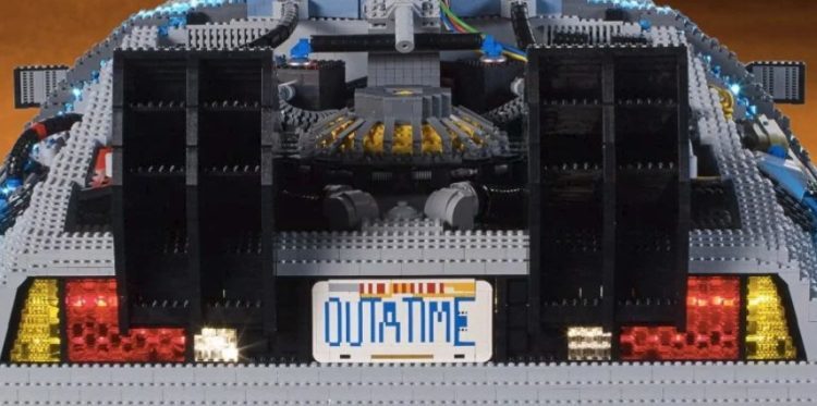 Massive &#8220;Back to the Future&#8221; LEGO DeLorean Time Machine