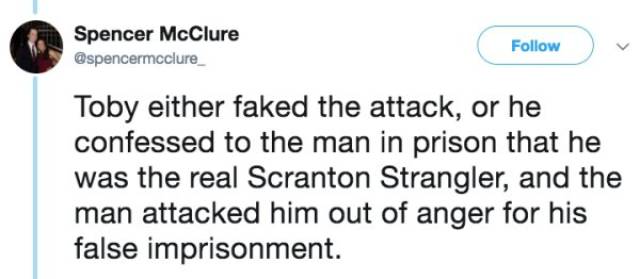 The Very Realistic Dark Conspiracy Theory About Toby From &#8220;The Office&#8221;