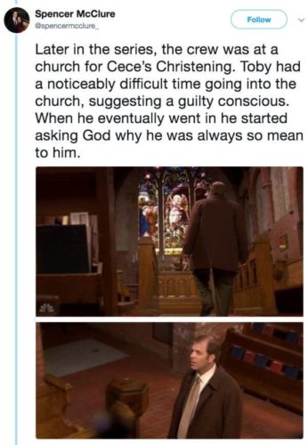 The Very Realistic Dark Conspiracy Theory About Toby From &#8220;The Office&#8221;