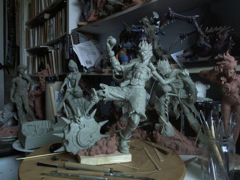 Artist Makes His Own Impressive Overwatch Statues