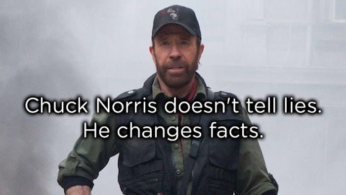 A Collection of Corny Chuck Norris Jokes that are Admittedly Hilarious