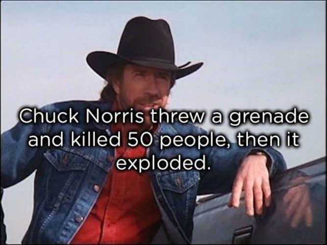 A Collection of Corny Chuck Norris Jokes that are Admittedly Hilarious