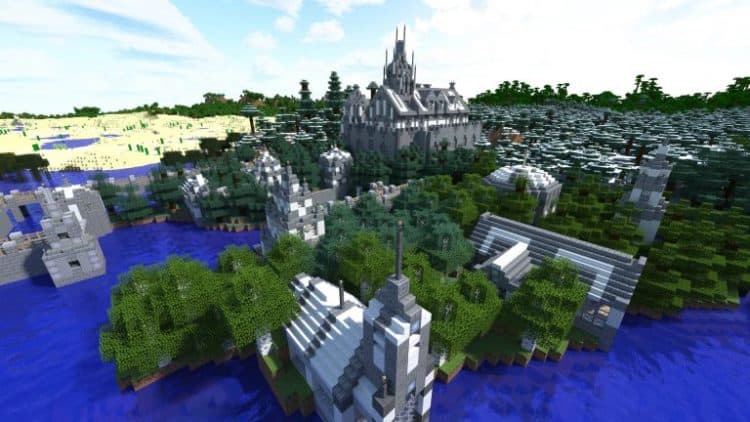 Dan Harvey Spent Five Years Building A Minecraft Castle