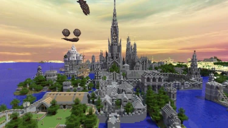 Dan Harvey Spent Five Years Building A Minecraft Castle