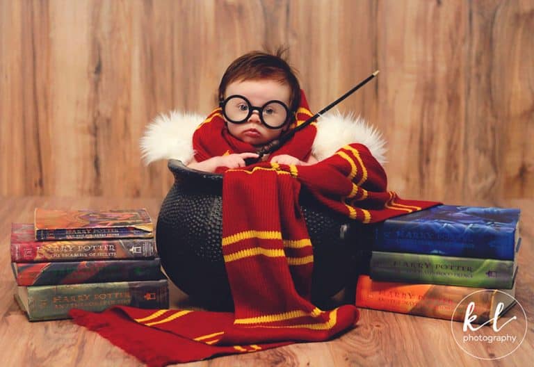 3-Month-Old Baby Has the Most Adorable Harry Potter Photoshoot