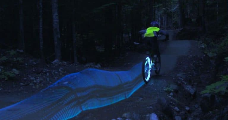 Guys Turn Their Mountain Bikes Into Tron Light Cycles and Yes, It’s Awesome