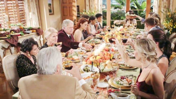 The Bold and the Beautiful Spoilers: Happy Thanksgiving