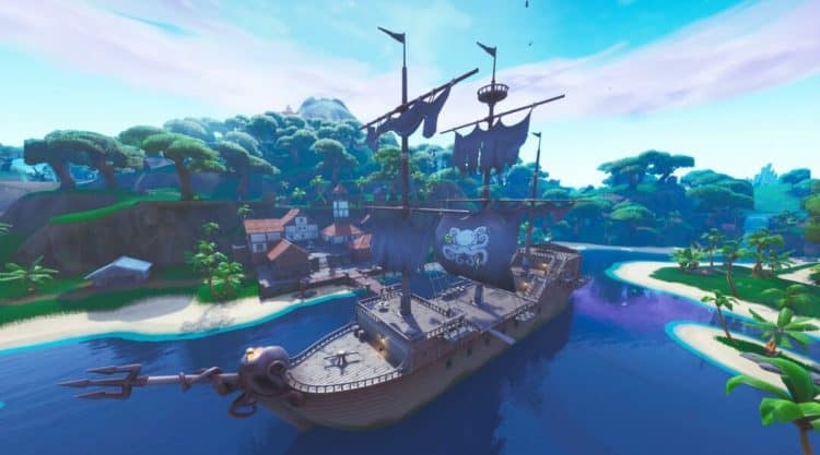  - pirate ship fortnite background