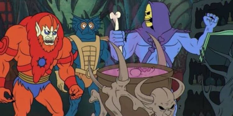 Skeletor and his henchmen