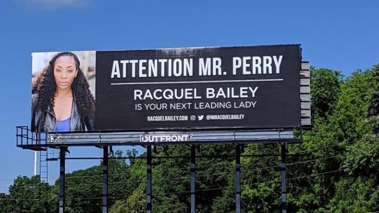 racquel bailey perry tyler actress job billboards she billboard pays asking 2000 condemning casts rising got know atlanta