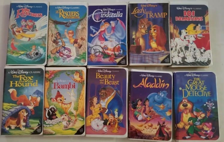 Disney VHS Tapes