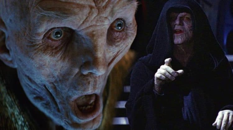 Snoke and Palpatine