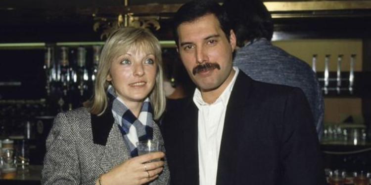 Freddie Mercury and Mary Austin