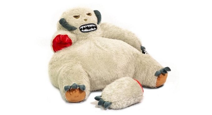 You Can Rip The Arm off This Star Wars Wampa Bean Bag Chair