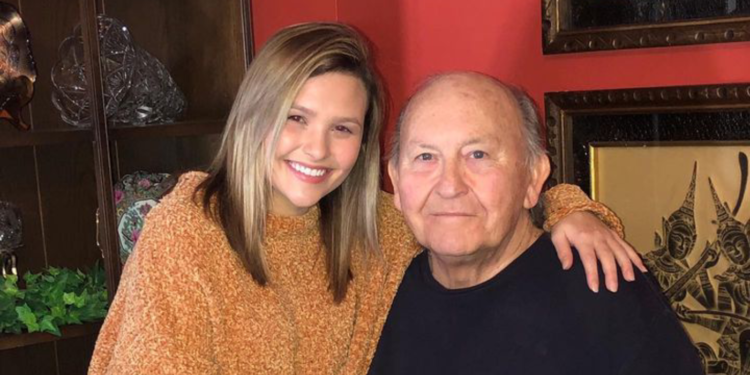 Marybeth Byrd and her grandfather