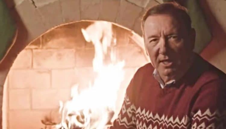 Kevin Spacey Posts Super Creepy Christmas Video&#8230;..Again