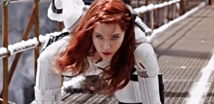 Black Widow White Suit