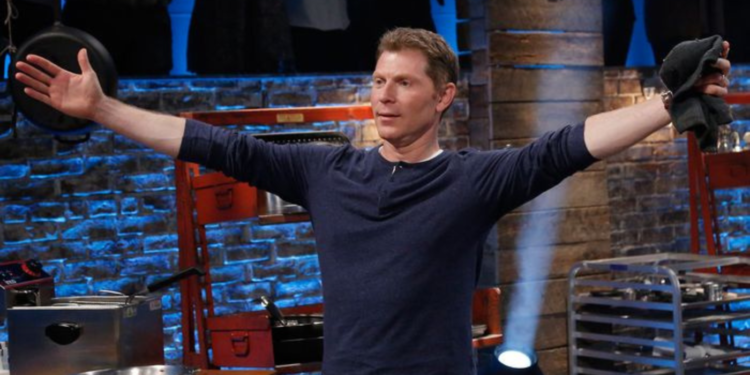 Bobby Flay on Iron Chef