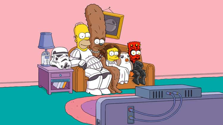 Simpsons Star Wars