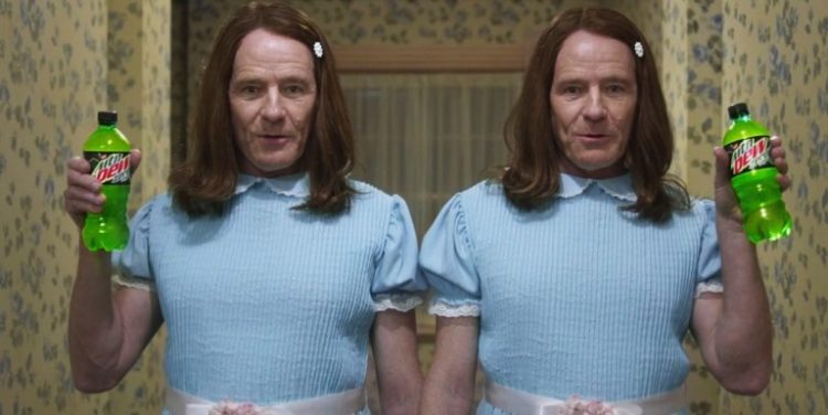 Bryan Cranston is The Shining’s Creepy Twins in New Mountain Dew Commercial