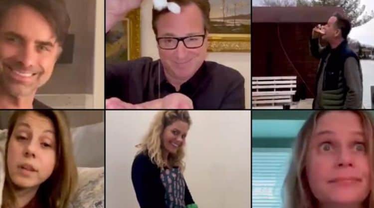 Full House Casts Spoofs The Show with Stay at Home PSA