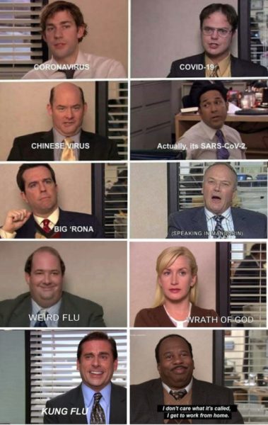 How Characters from “The Office” Would Refer to the Coronavirus