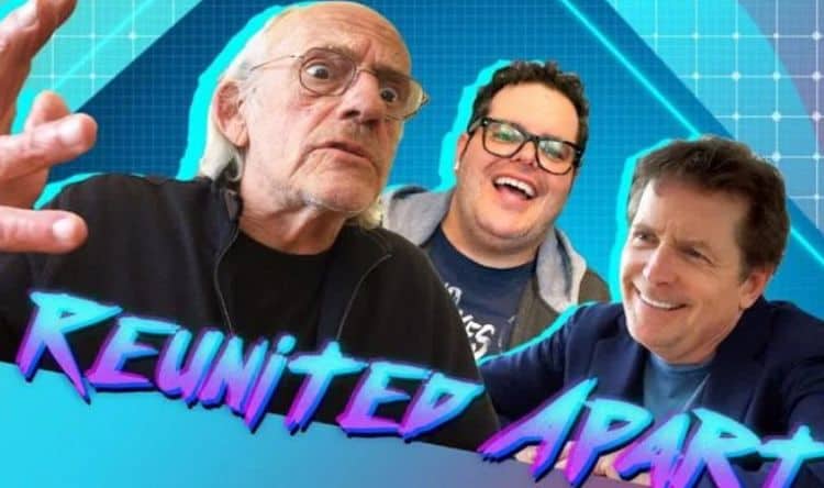 Here’s the Back To the Future Cast Reunion Video with Josh Gad