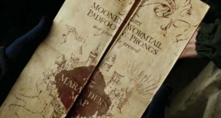 Harry Potter Fan Creates Face Mask That Is A Real Life Marauder’s Map