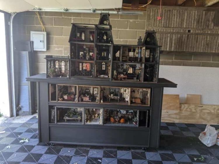 addams family dollhouse kit