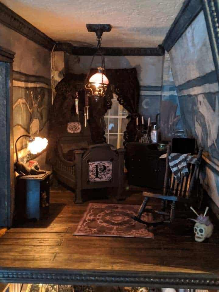 addams family dollhouse kit