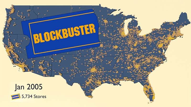 Rise And Fall Of Blockbuster Video Stores From 1986 To 2019