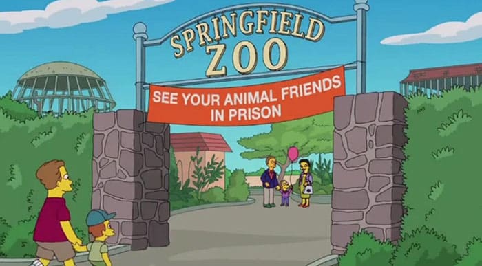 A Collection of Hilarious Signs Spotted in The Simpsons