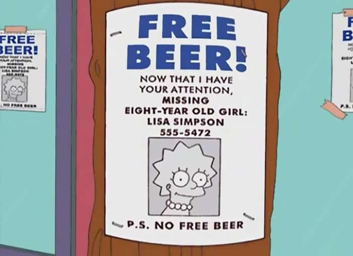 A Collection of Hilarious Signs Spotted in The Simpsons