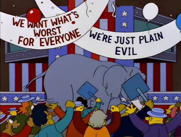 A Collection of Hilarious Signs Spotted in The Simpsons