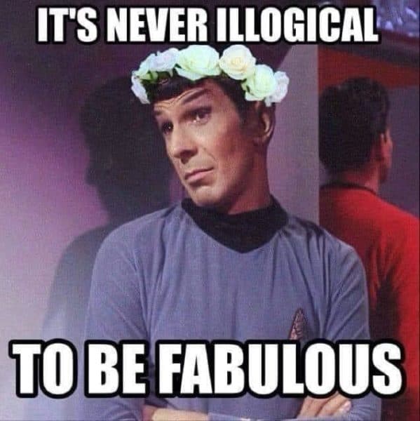 A Gallery of Funny Star Trek React Memes