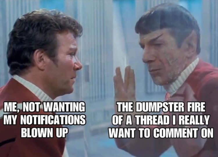 A Gallery of Funny Star Trek React Memes