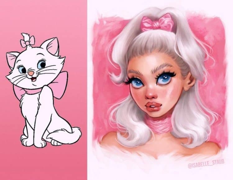 Gallery Turns Disney Animals into Humans