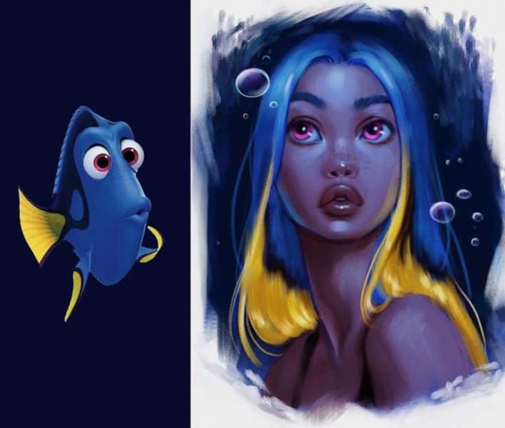 Gallery Turns Disney Animals into Humans