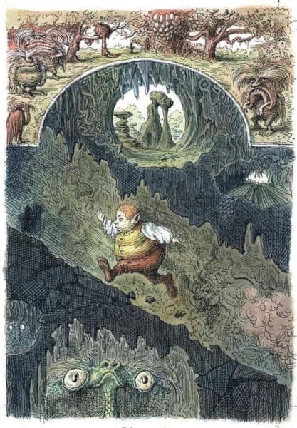 Illustrations for an Unpublished Version of The Hobbit