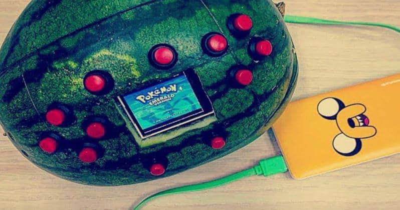 Youtuber Turns Watermelon into a Gameboy in this Awesome Video