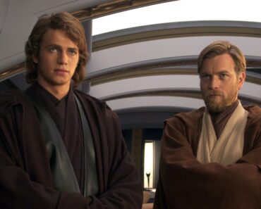 Anakin Skywalker and Ewan McGregor