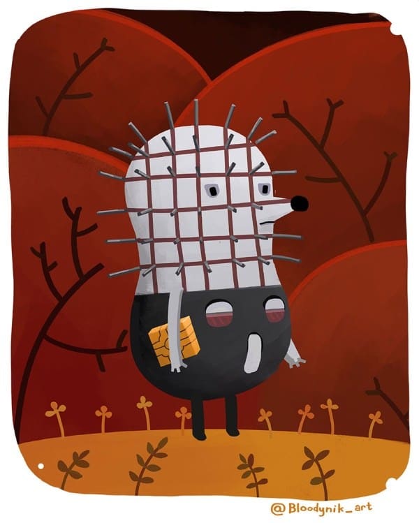 Check Out Horror Movie Characters as Cute Animals