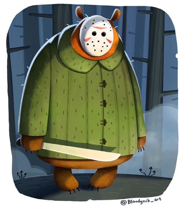 Check Out Horror Movie Characters as Cute Animals