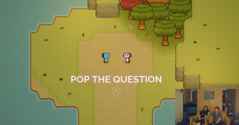 Guy Spends 2 Years Making a Video Game to Propose to His Girlfriend