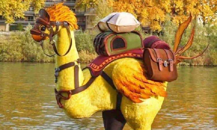 This Historic Final Fantasy Chocobo Cosplay Has to Be Mentioned