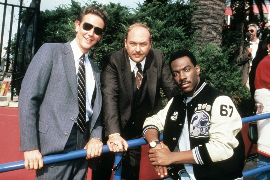 Judge Reinhold with Eddie Murphy 